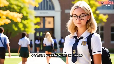 Dominant Teacher Approved Teen Sexy Blonde College Fee, but He Wants Something Back (zara - Part 1) - 3Dhentai